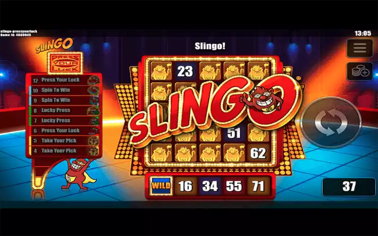 Slingo Press Your Luck RTP and Wagering