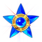 starmania blue and gold star symbol