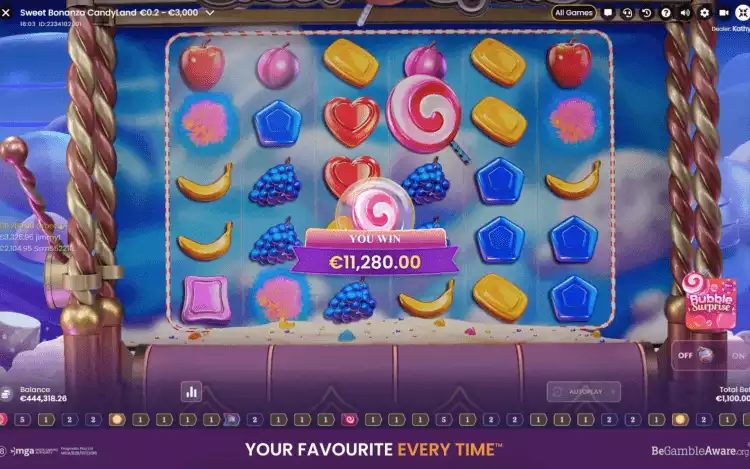 Sweet Bonanza Candyland_Mobile_Win