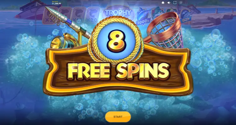 Trophy Fish Free Spins