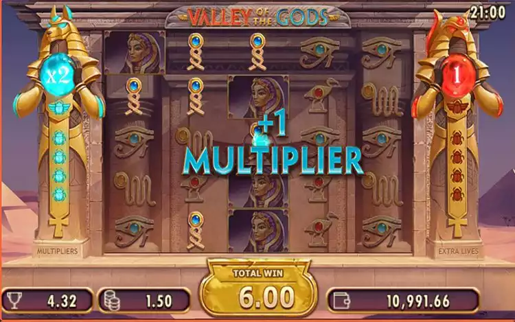 Valley of the Gods Mobile Features bonus