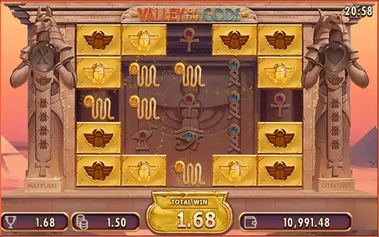 Valley of the Gods Mobile Features win