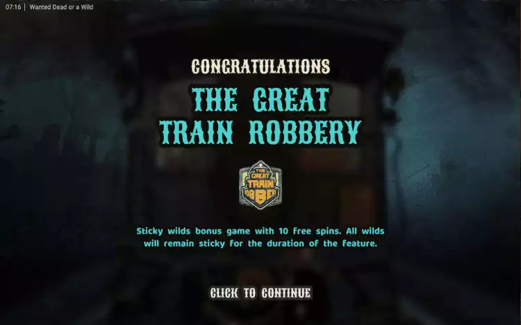 Wanted Dead or a Wild_The Great Train Robbery