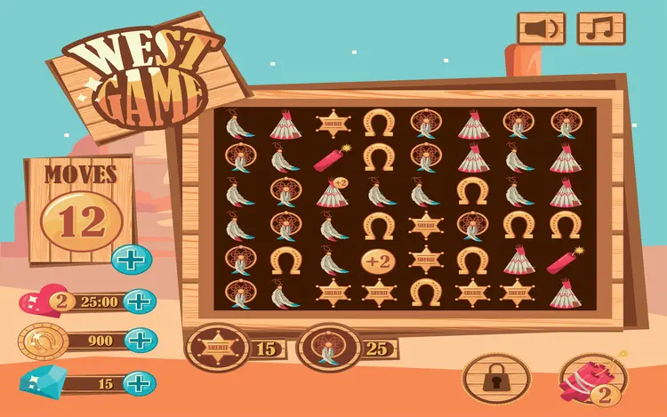 Wild West Themed Slot