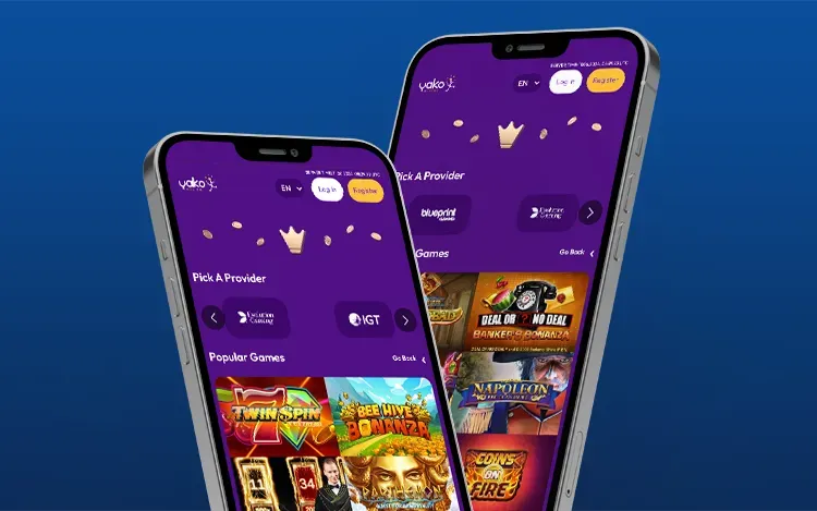 Yako Casino Mobile image screenshot