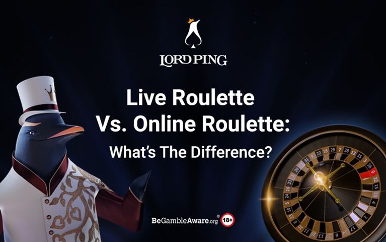 Live Roulette vs Online Roulette banner
