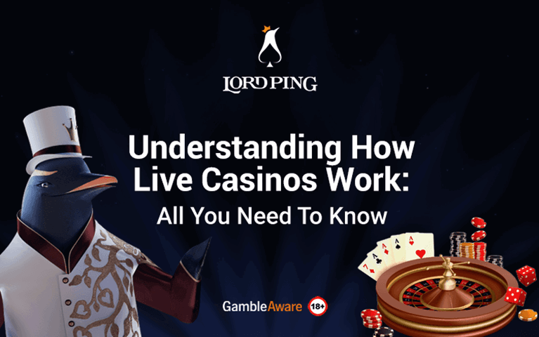 How Do Live Casinos Work Banner