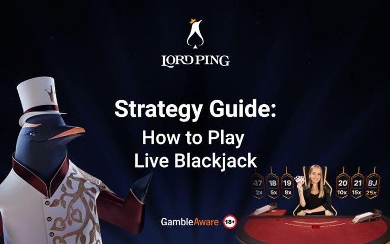 How To Play Live Blackjack Banner