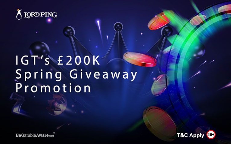 IGT's £200K Spring Giveaway Promo