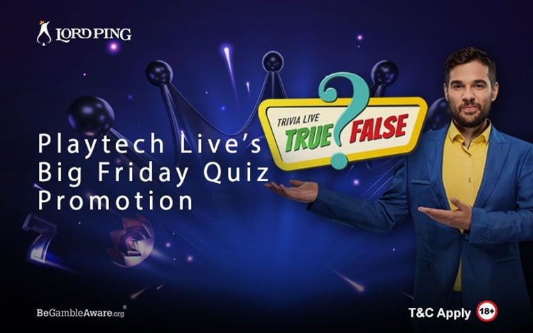 Playtech Live Big Friday Quiz Promo