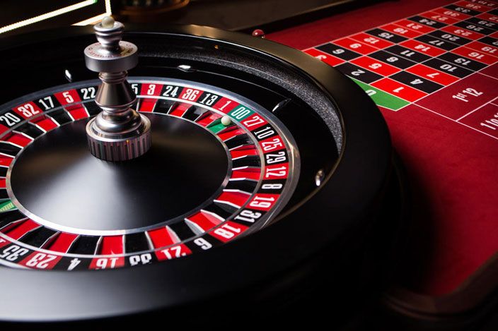 Roulette Wheel and Table