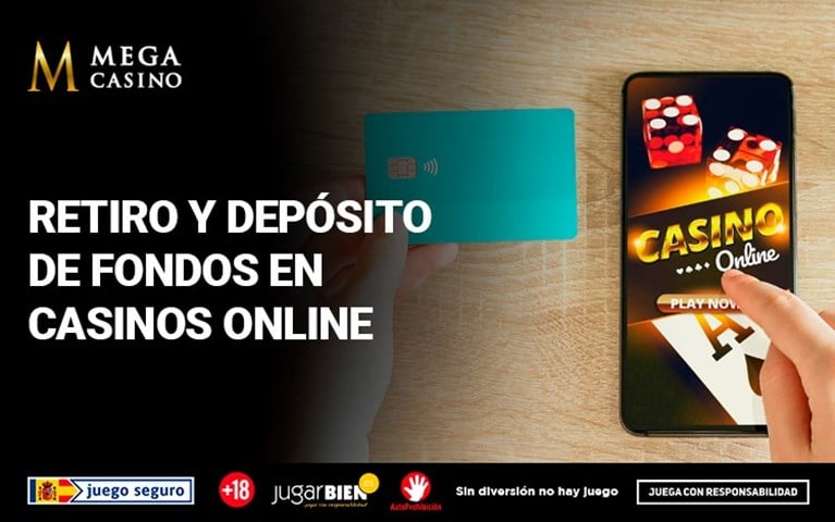 retirar depositar dinero casino online