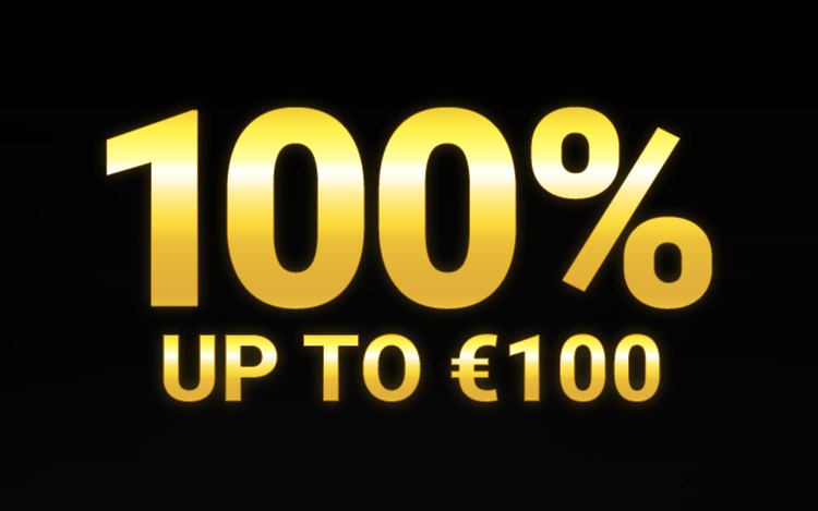 100% Up to €100