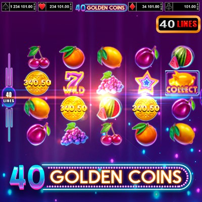 40 golden coins slot