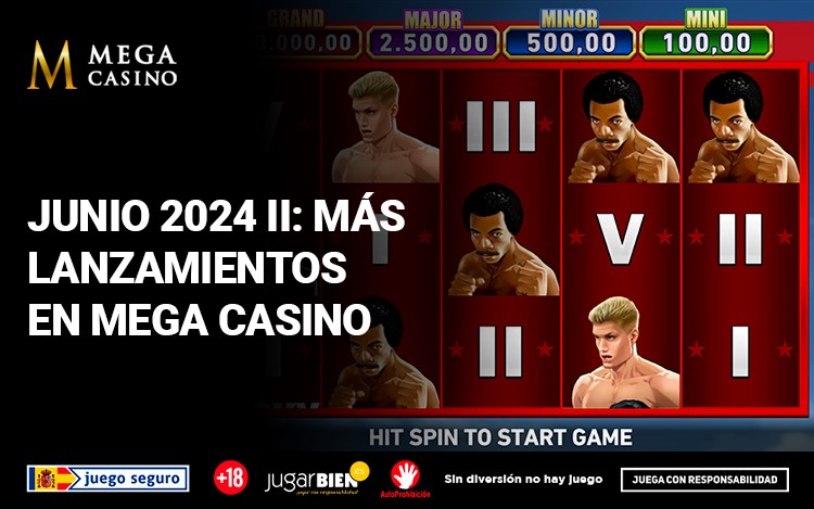 lanzamientos juegos casino junio parte 2