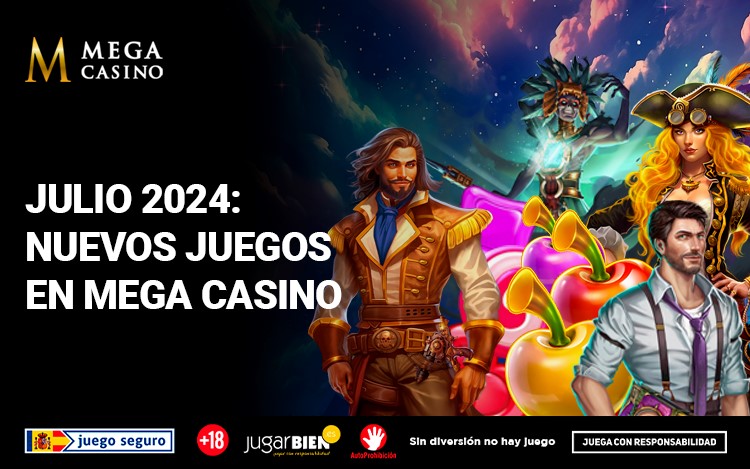 nuevos lanzamientos slots julio 2024