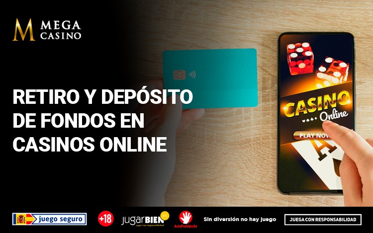 retirar depositar dinero casino online