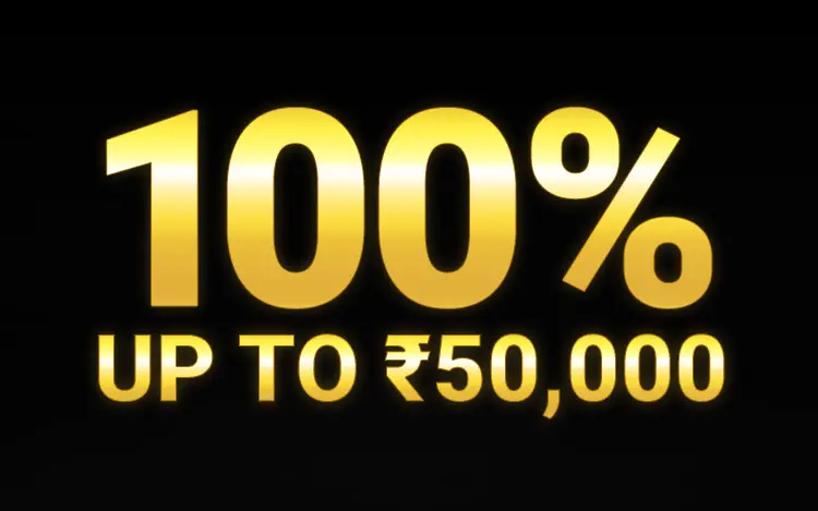 100% Up to ₹50000