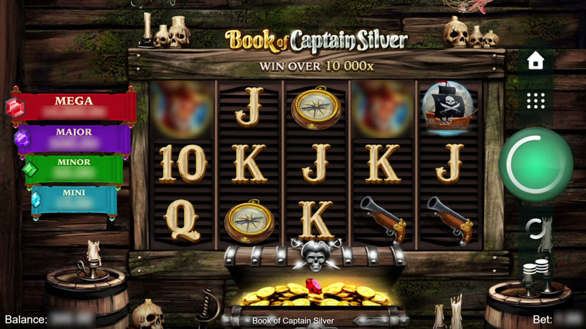 Book of Captain Silver Slot