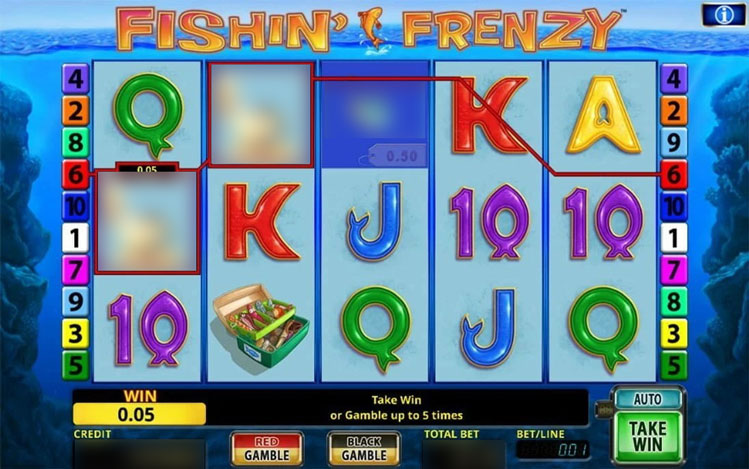 Fishin Frenzy Gameplay