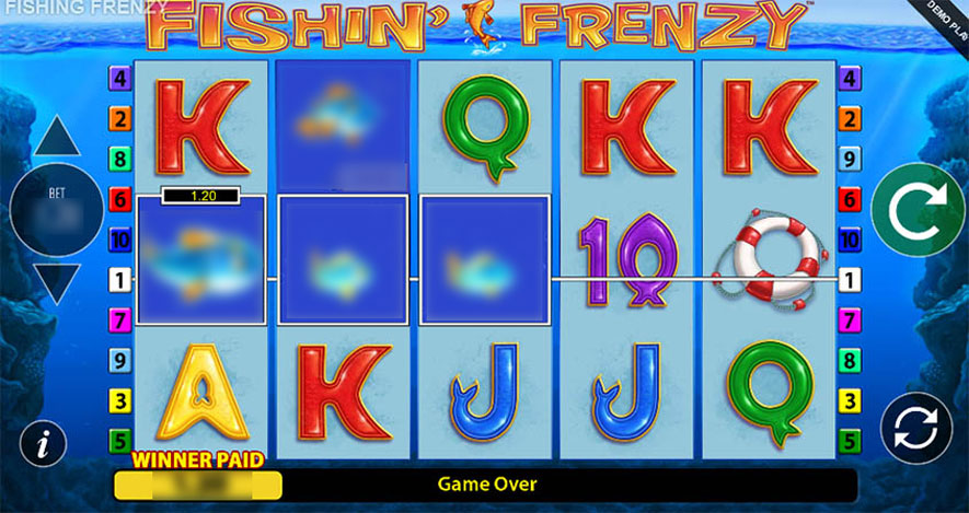 Fishin Frenzy Slot