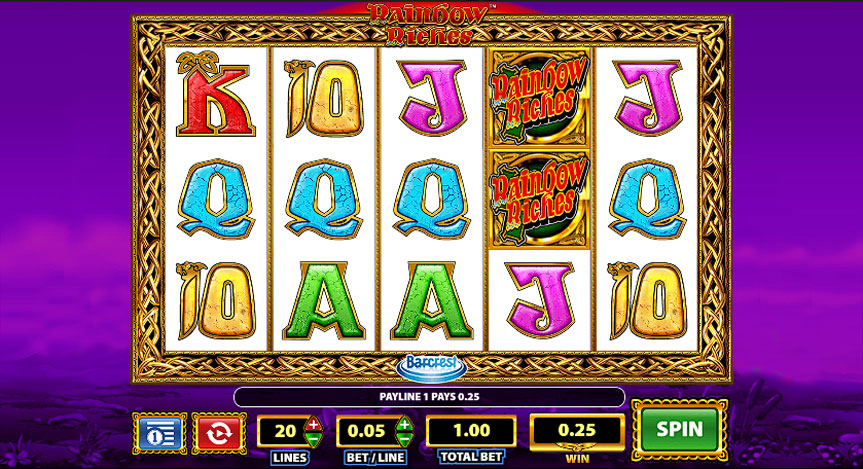 Rainbow Riches Gameplay