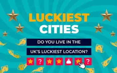 2025 Luckiest Cities in the UK