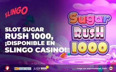 Slot Sugar Rush 1000 disponible en slingo casino