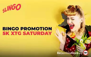 Bingo Promotion - 5k XTG Saturday