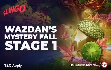 Wazdan's Mystery Fall Stage 1 Promo