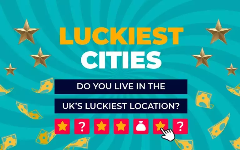 2025 Luckiest Cities in the UK