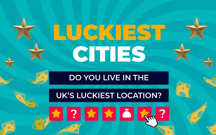 2025 Luckiest Cities in the UK