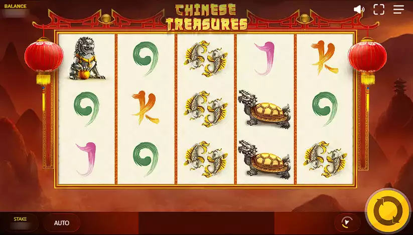 Chinese Treasures Asian Slot Gameplay