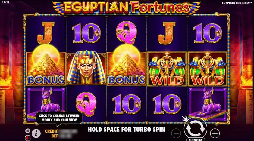 Egyptian Fortunes Slot Gameplay