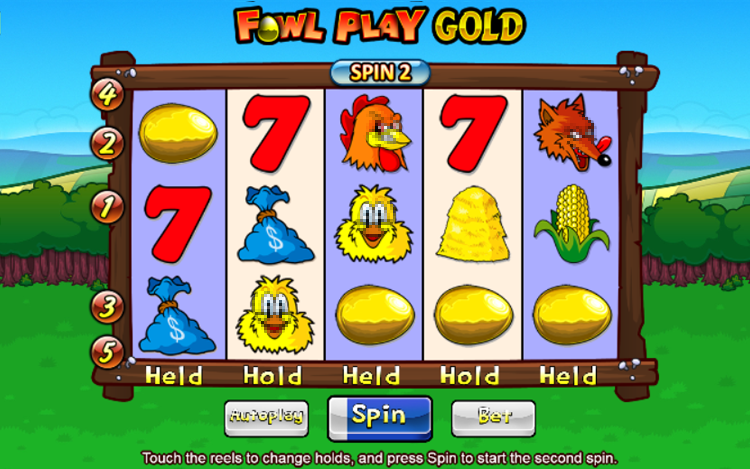 Fowl Play Gold Game Specifications