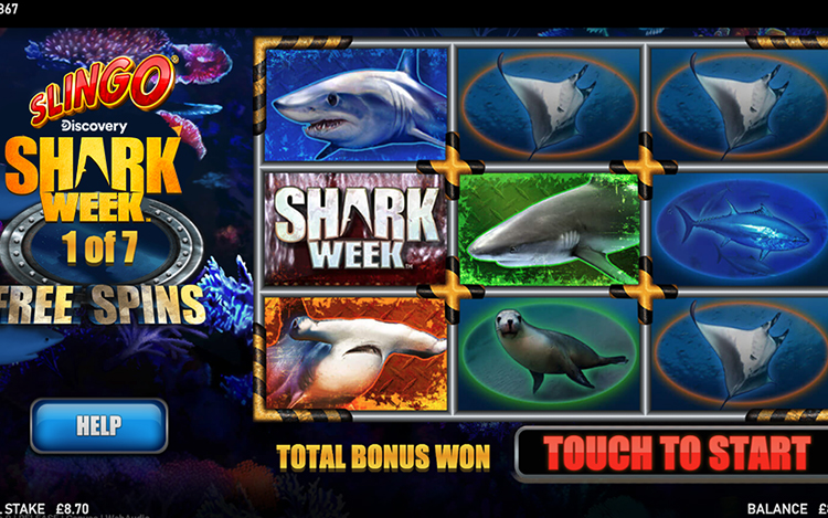 Get your Shark Week fix with Hungry Shark slot!