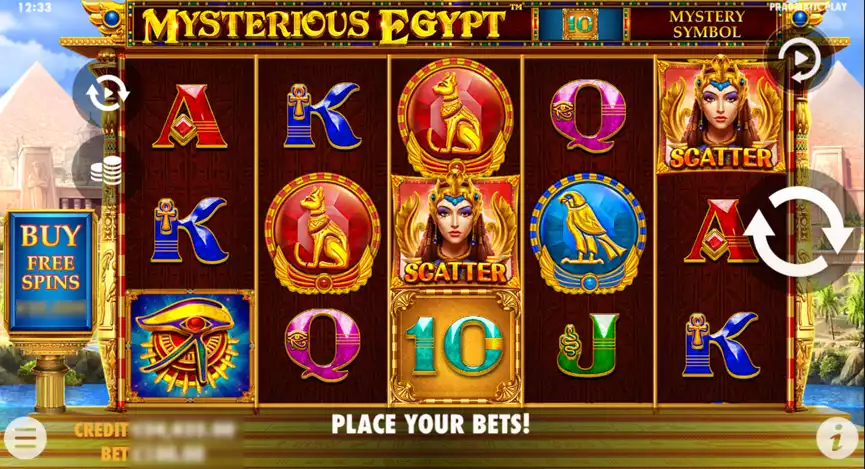 Mysterious Egypt Slot Gameplay