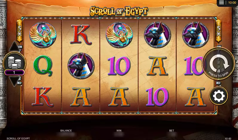 Scroll of Egypt Slot Gameplay