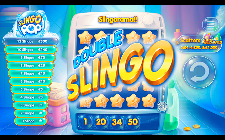 Slingo Pop Gameplay