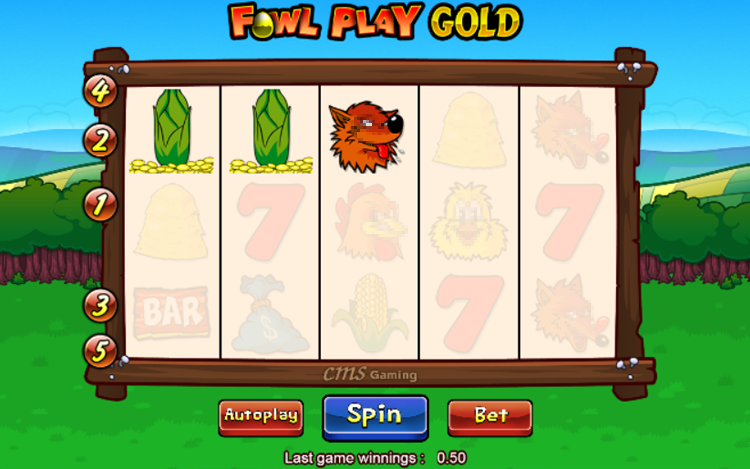 Symbols and Features in Fowl Play Gold