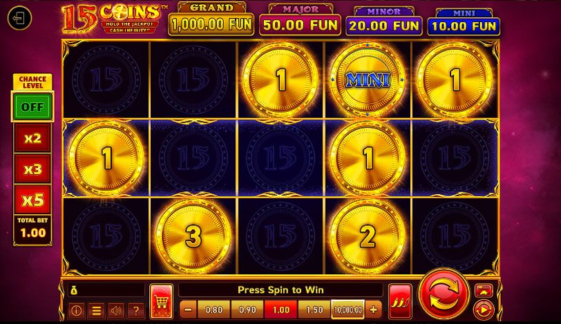 15 Coins Online Slot