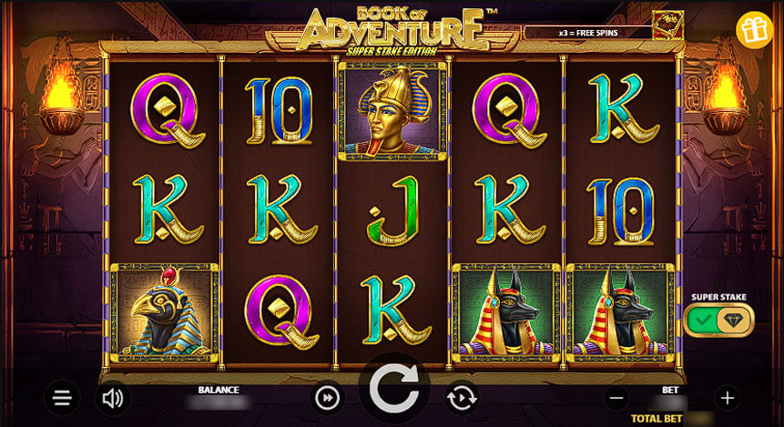 Book of Adventure Super Stake Edition slots