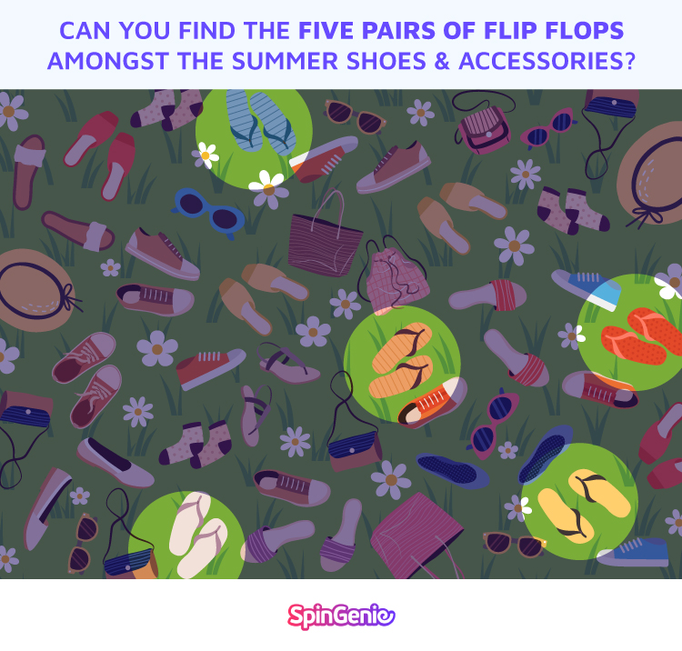 Flip Flops Brainteaser Reveal