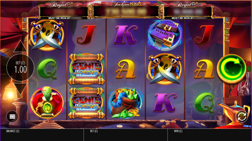 Genie Wishmaker Jackpot King