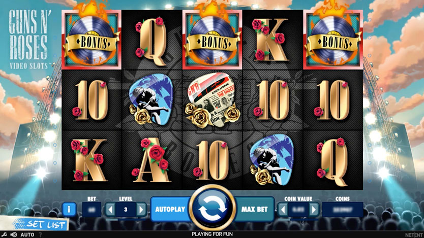 Guns N Roses Slot Game