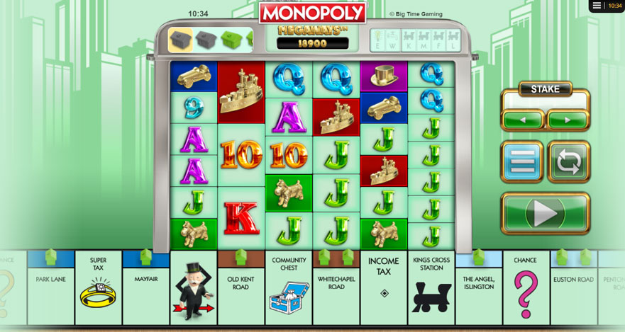 Monopoly Megaways slot