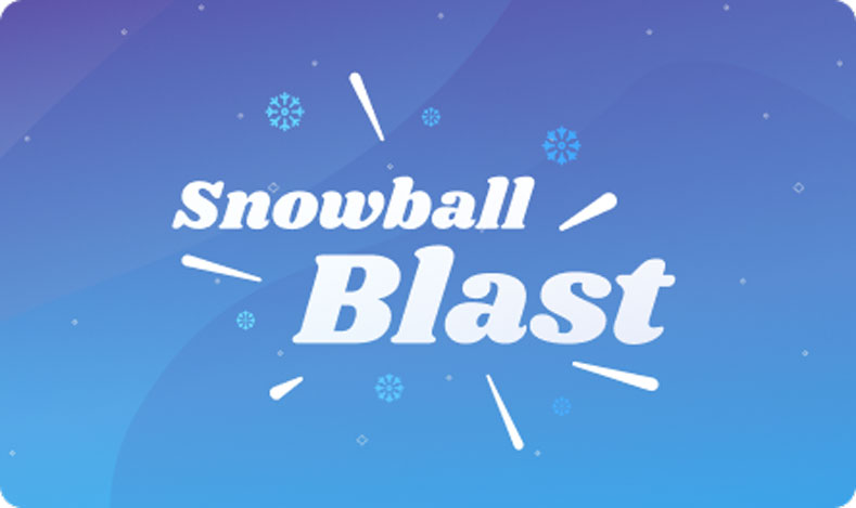 Snow Ball Blast Bingo Game